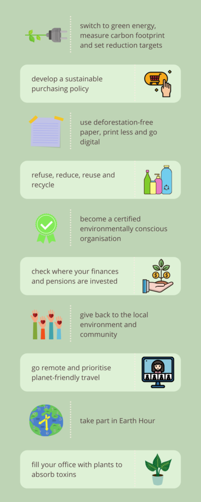 Going Green in the Workplace | Transformational Culture
